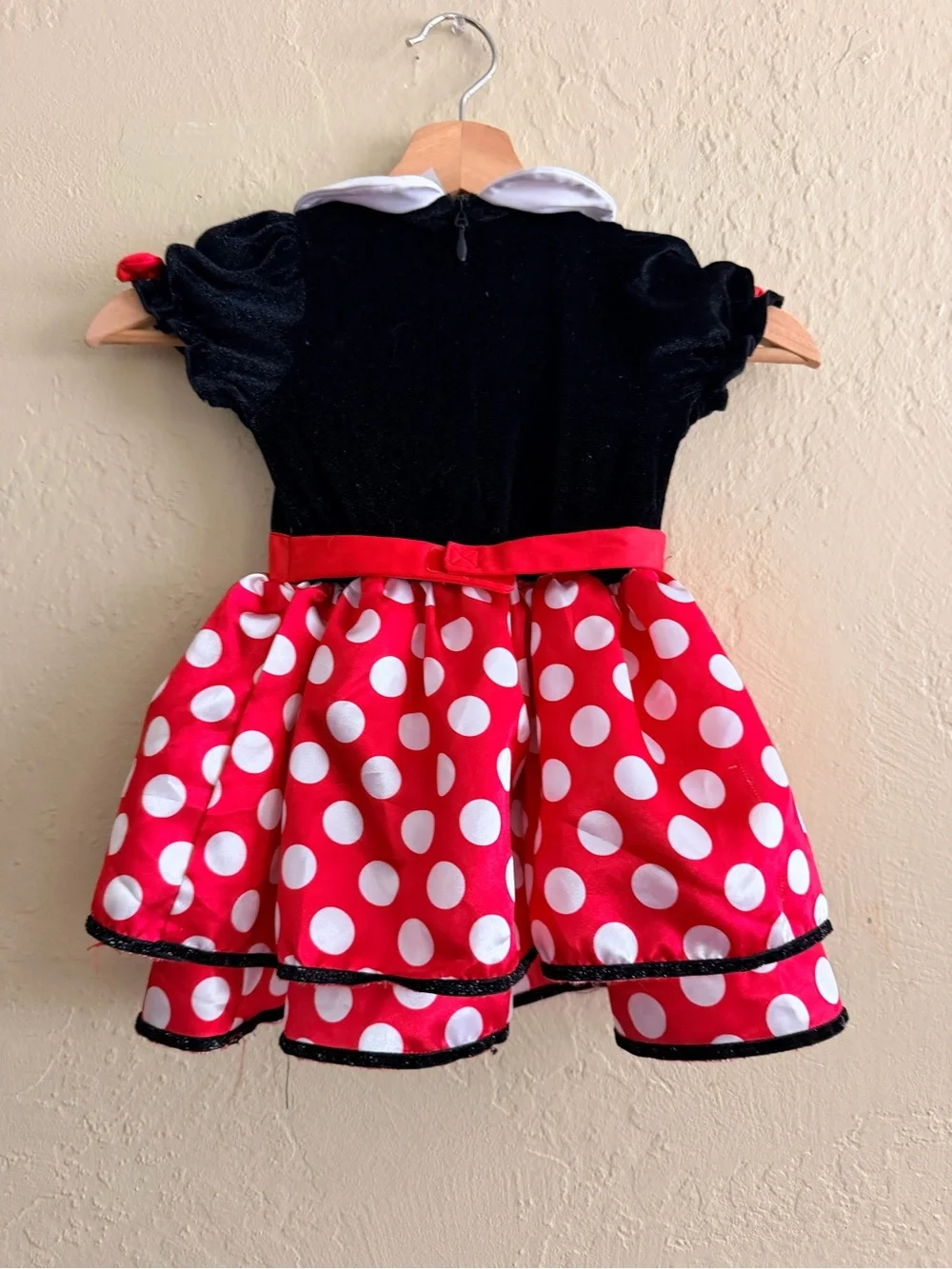 Disney Red, White & Black Polka Dot Dress Costume